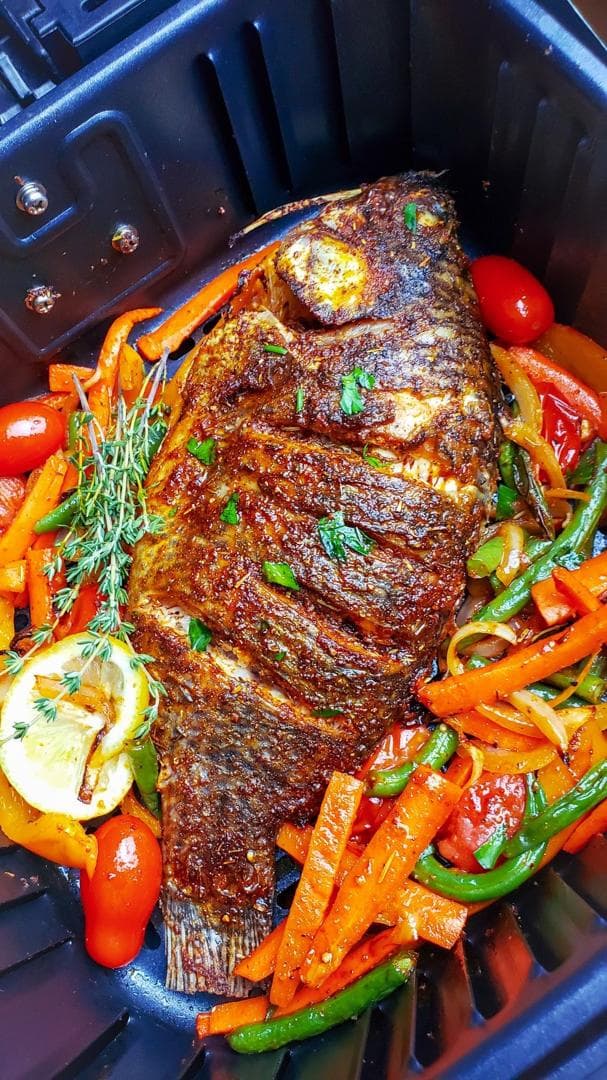 Roasted Tilapia Fish